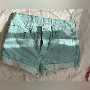 Mint Green Women's Shorts